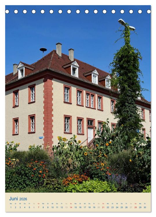 Produktbild: BRUCHSAL (Tischkalender 2026 DIN A5 hoch), CALVENDO Monatskalender