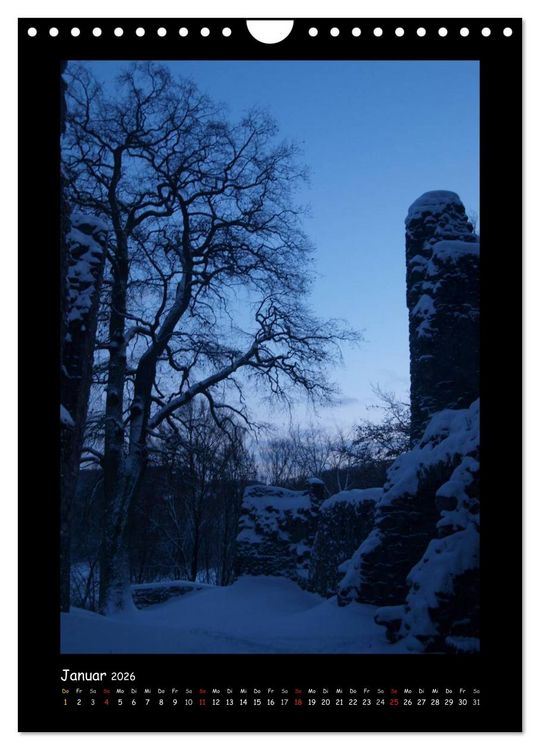 Produktbild: Odenwald & Bergstra&szlig;e (Wandkalender 2026 DIN A4 hoch), CALVENDO Monatskalender