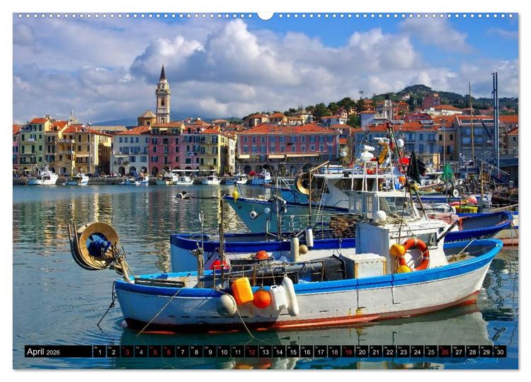 Produktbild: Riviera di Ponente (Wandkalender 2026 DIN A2 quer), CALVENDO Monatskalender