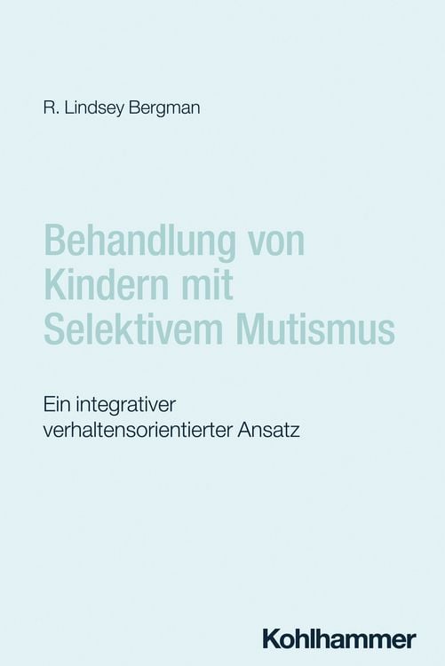 Produktbild: Behandlung von Kindern mit Selektivem Mutismus
