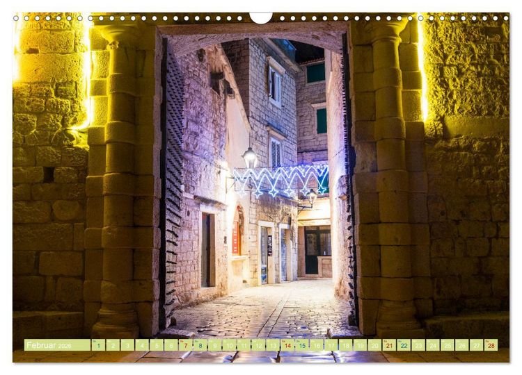 Produktbild: Trogir - Wundervolles historisches Juwel an der Adria (Wandkalender 2026 DIN A3 quer), CALVENDO Monatskalender