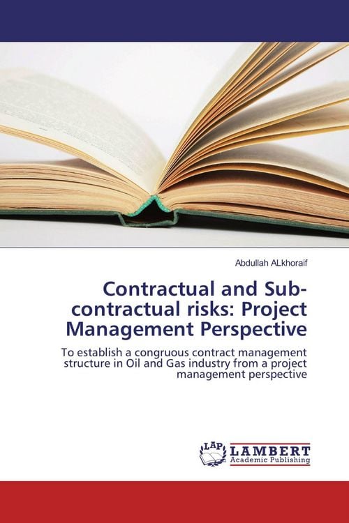 Produktbild: Contractual and Sub-contractual risks: Project Management Perspective