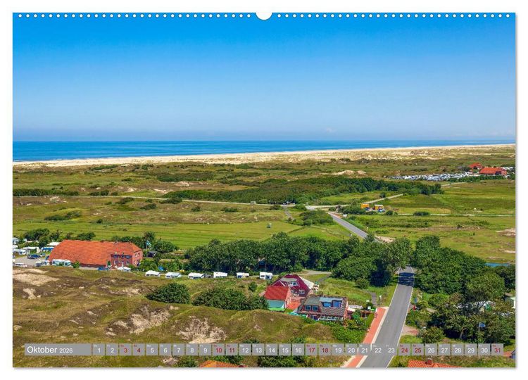 Produktbild: NORDERNEY - Meine Liebe zur Nordseeinsel (Wandkalender 2026 DIN A2 quer), CALVENDO Monatskalender