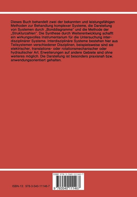 Produktbild: Interdisziplin&auml;re Systemanalyse