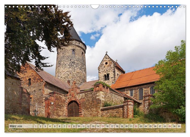 Produktbild: Geheimnisse ostdeutscher Kultur - Schl&ouml;sser und Burgen (Wandkalender 2026 DIN A3 quer), CALVENDO Monatskalender