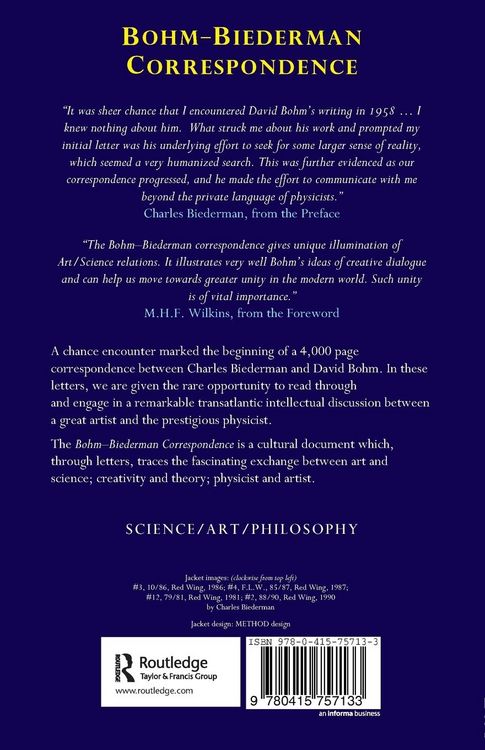Produktbild: Bohm-Biederman Correspondence