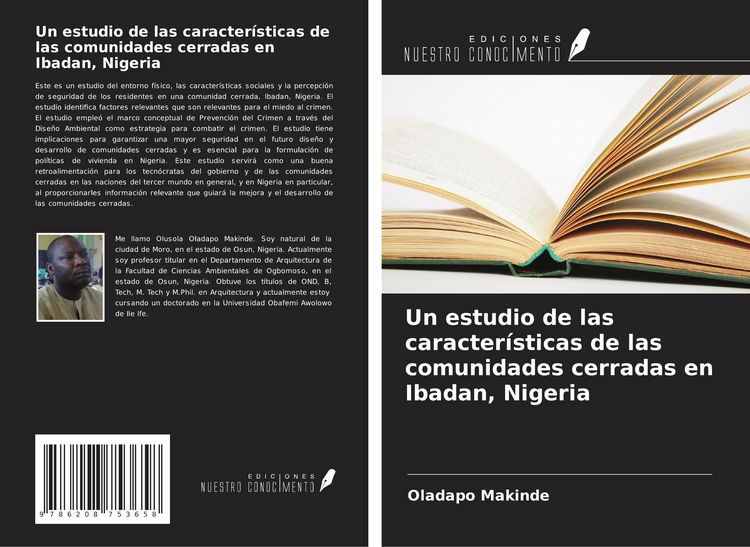 Produktbild: Un estudio de las caracter&iacute;sticas de las comunidades cerradas en Ibadan, Nigeria