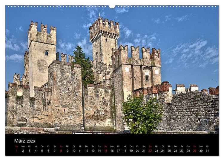 Produktbild: BENACO - Gardasee-Impressionen (hochwertiger Premium Wandkalender 2026 DIN A2 quer), Kunstdruck in Hochglanz