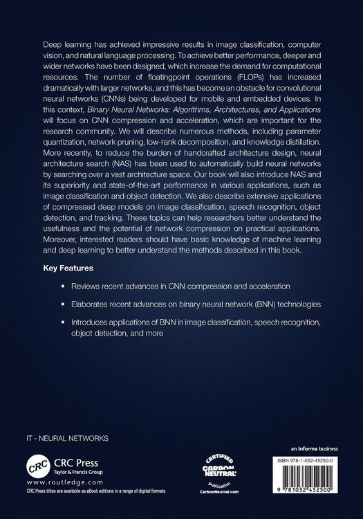 Produktbild: Binary Neural Networks
