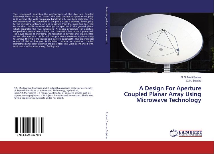 Produktbild: A Design For Aperture Coupled Planar Array Using Microwave Technology
