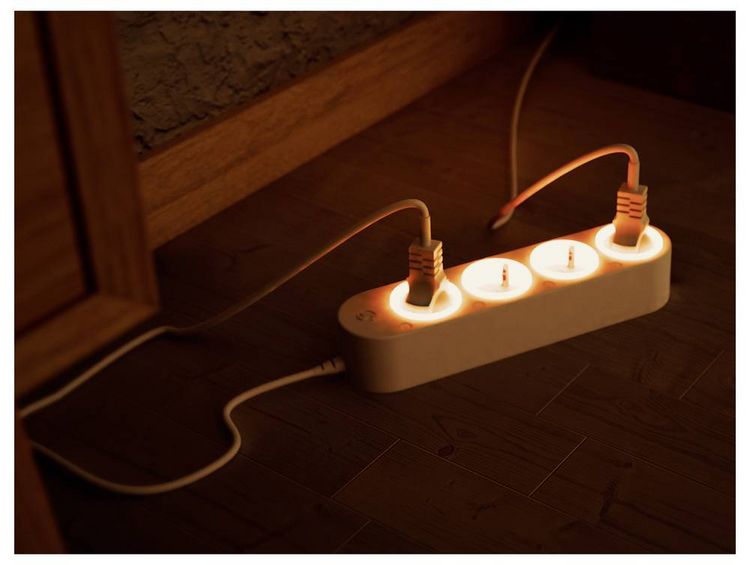 Produktbild: Shelly Power Strip 4 Gen4 Steckdose