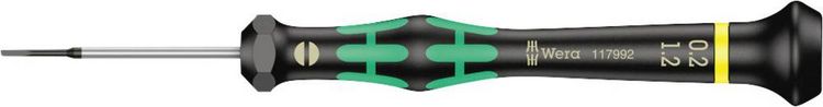 Produktbild: Wera 2035 Elektronik- u. Feinmechanik Schlitz-Schraubendreher Klingenbreite: 1.2 mm Klingenl&auml;nge: 40 mm