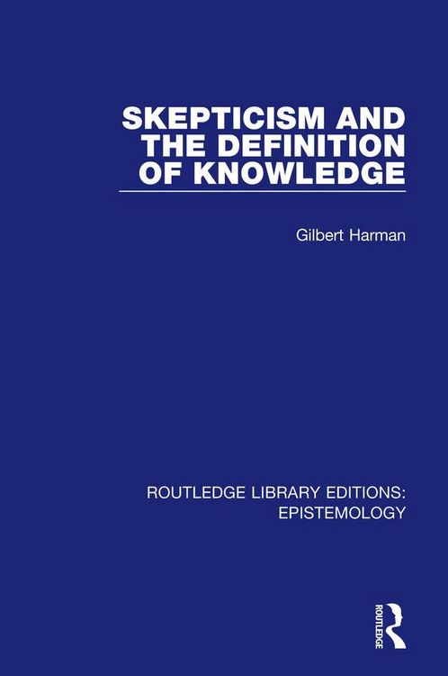 Produktbild: Skepticism and the Definition of Knowledge