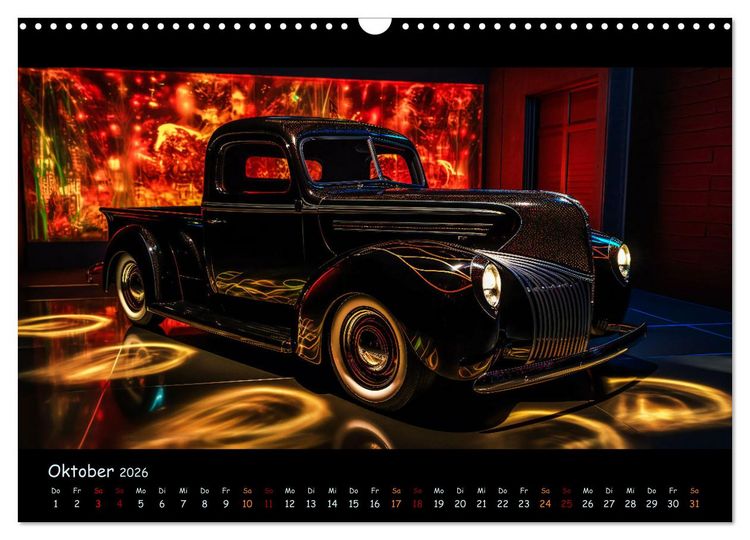 Produktbild: Surreale Oldtimer (Wandkalender 2026 DIN A3 quer), CALVENDO Monatskalender