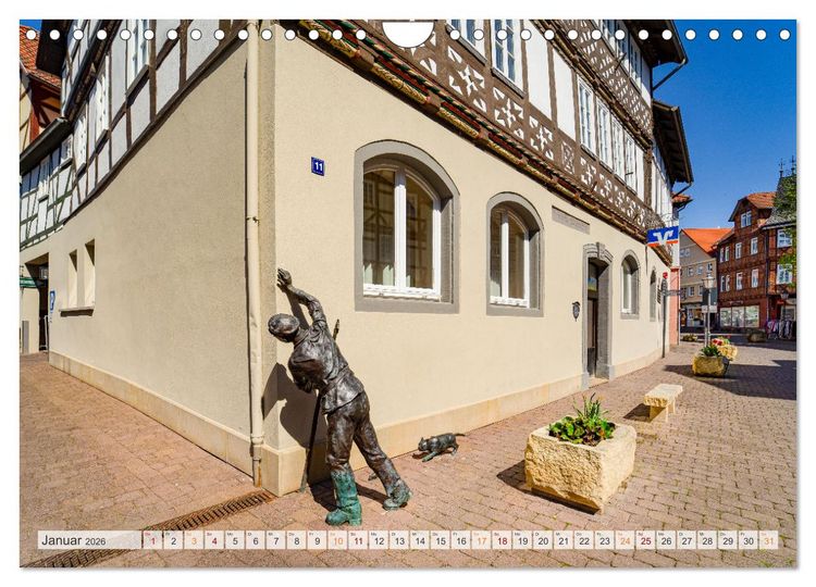 Produktbild: Rotenburg an der Fulda Impressionen (Wandkalender 2026 DIN A4 quer), CALVENDO Monatskalender