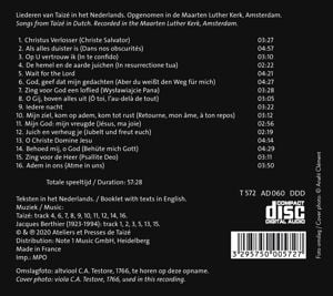 Produktbild: Taiz': Adem in ons-Lieder auf Niederl&auml;ndisch