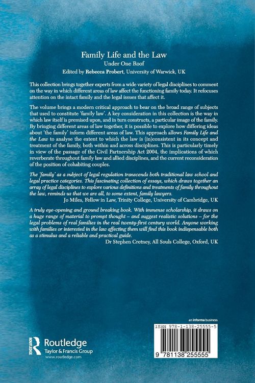Produktbild: Family Life and the Law