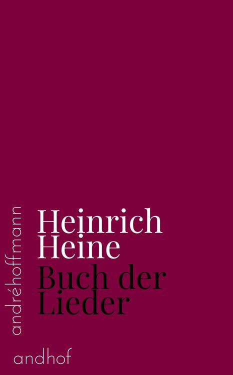 Produktbild: Buch der Lieder