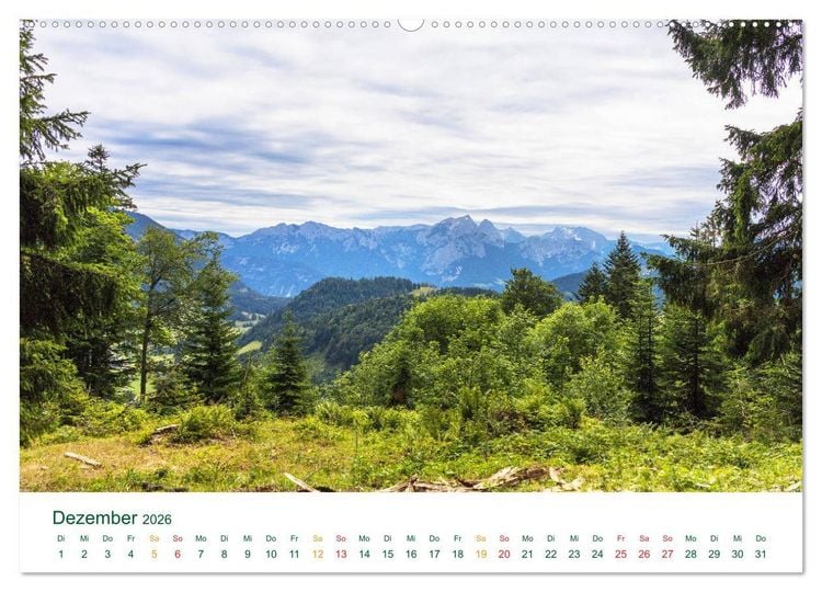 Produktbild: Auf der Winklmoosalm (Wandkalender 2026 DIN A2 quer), CALVENDO Monatskalender