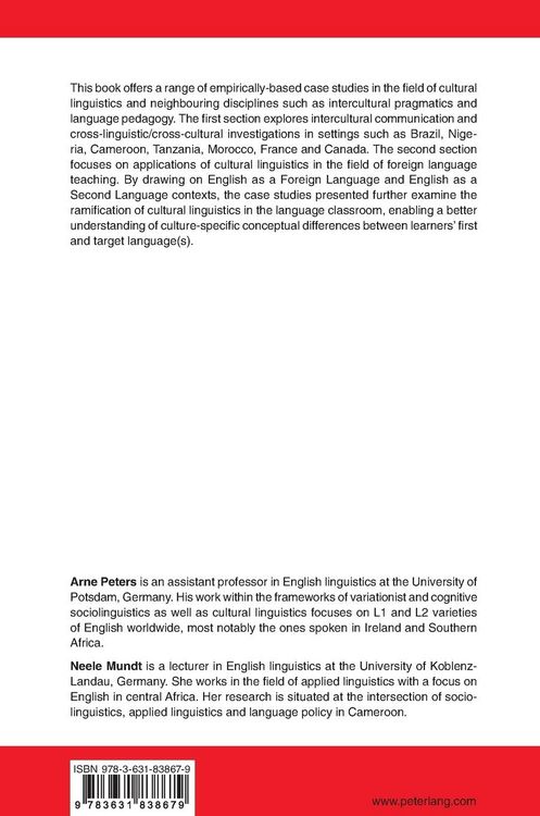 Produktbild: Cultural Linguistics Applied
