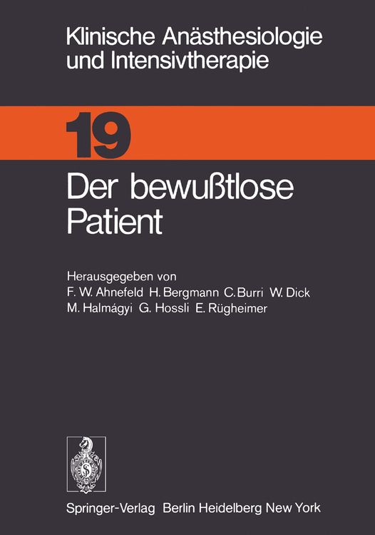 Produktbild: Der bewu&szlig;tlose Patient