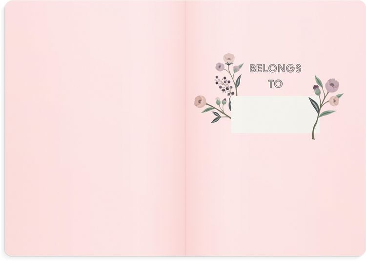 Produktbild: Burde Notizbuch Deluxe A5 Twigs