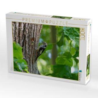 Produktbild: CALVENDO Puzzle Mittelspecht | 1000 Teile Lege-Gr&ouml;&szlig;e 64x48cm Foto-Puzzle f&uuml;r gl&uuml;ckliche Stunden