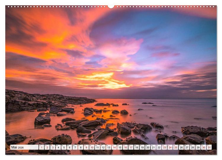 Produktbild: Summer Paradise Fiji (Wandkalender 2026 DIN A2 quer), CALVENDO Monatskalender