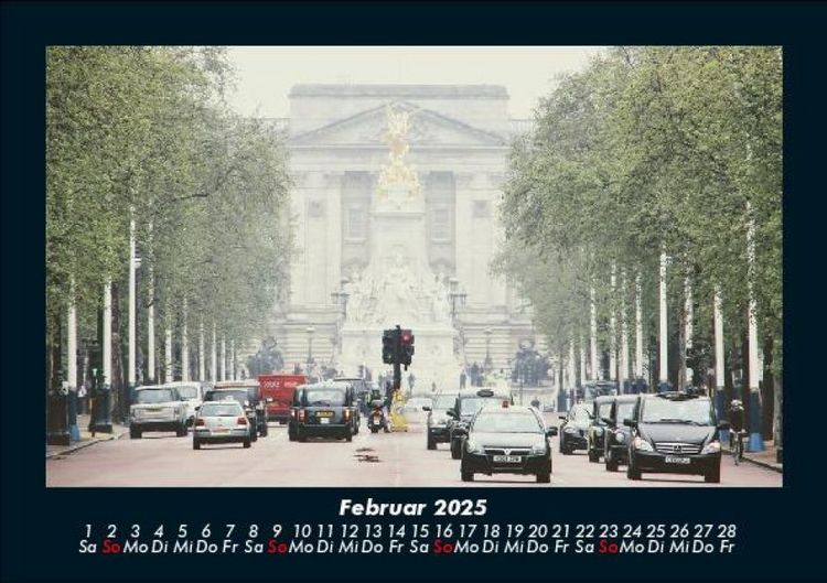 Produktbild: London 2025 Fotokalender DIN A5
