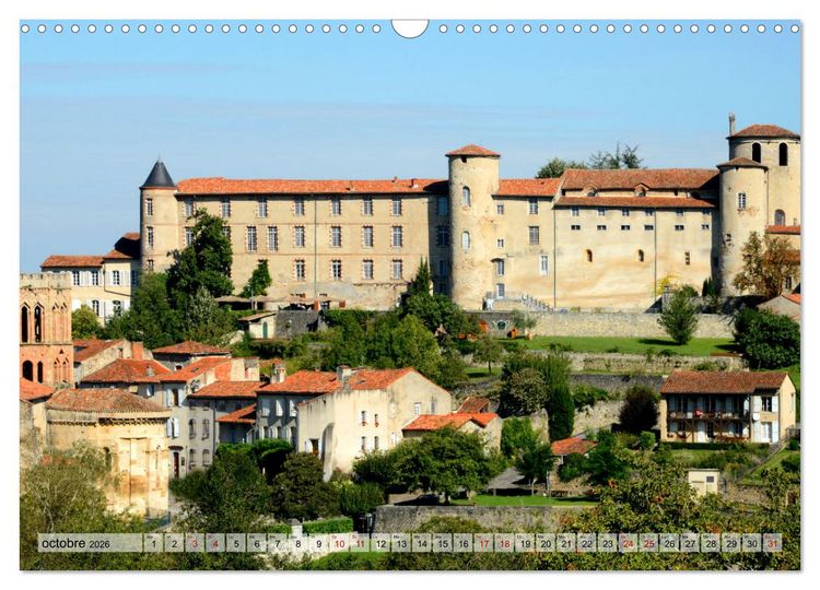 Produktbild: En pays Cathare (Calendrier mural 2026 DIN A3 vertical), CALVENDO calendrier mensuel