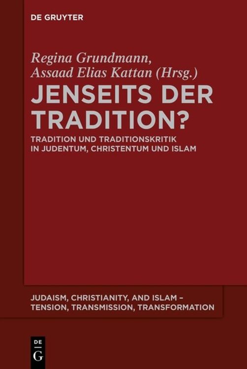 Produktbild: Jenseits der Tradition?