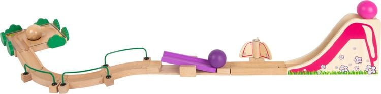 Produktbild: Small foot 11379 - Kugelbahn Junior Spielplatz, Holz, 11-teilig