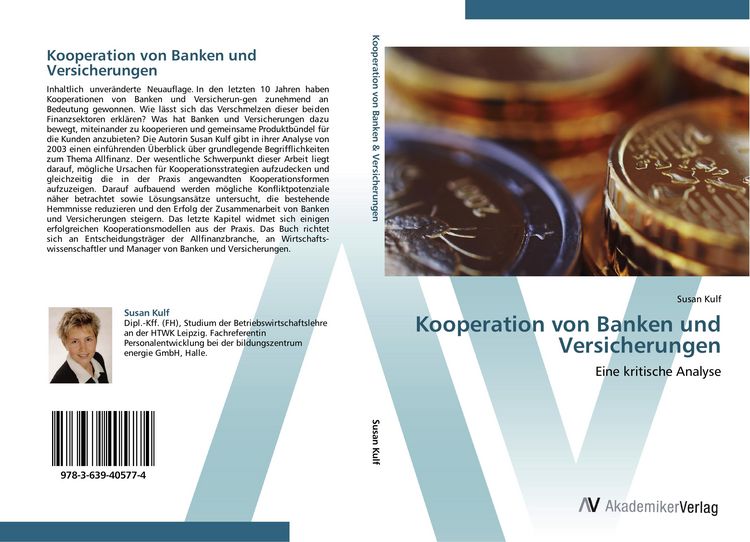 Produktbild: Kooperation von Banken und Versicherungen