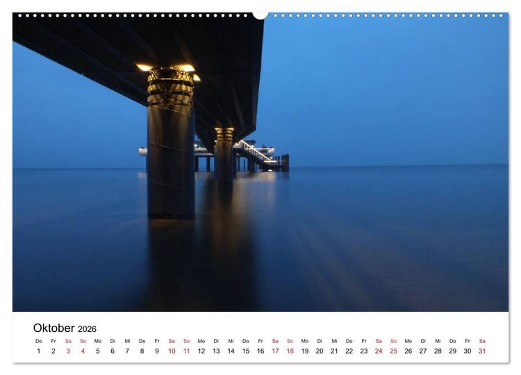 Produktbild: L&uuml;becker Bucht (hochwertiger Premium Wandkalender 2026 DIN A2 quer), Kunstdruck in Hochglanz