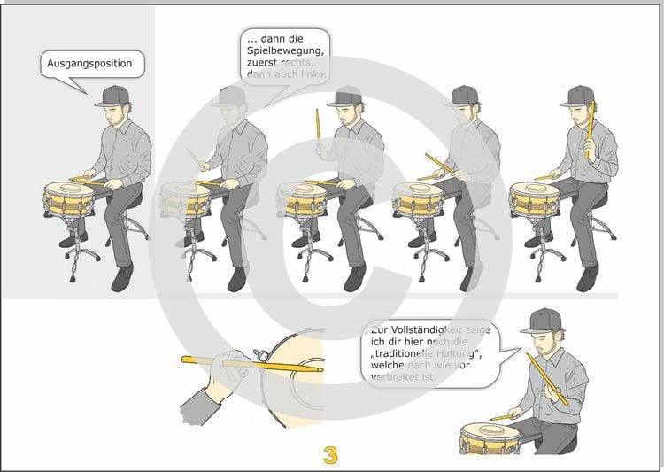 Produktbild: Snare Drum lernen, Schule f&uuml;r Anf&auml;nger