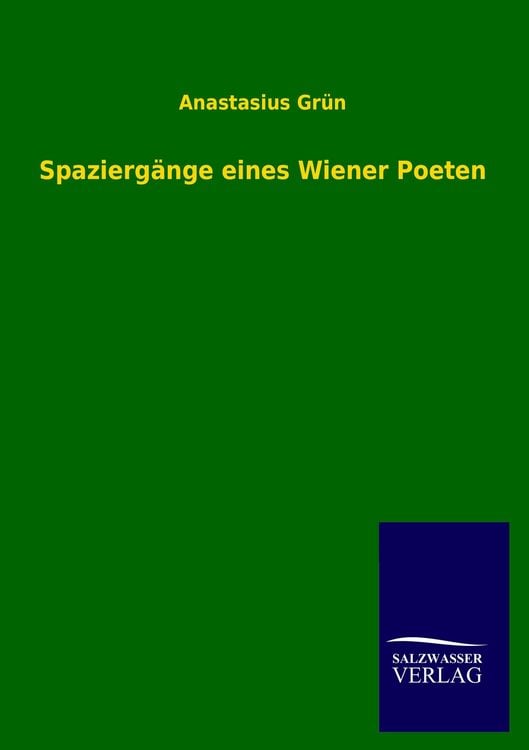 Produktbild: Spazierg&auml;nge eines Wiener Poeten