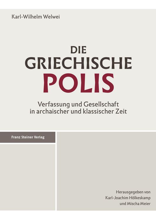 Produktbild: Die griechische Polis