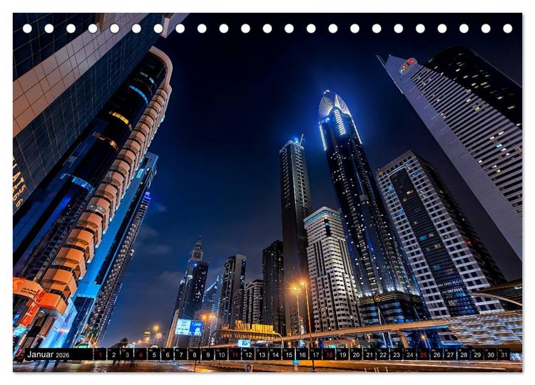 Produktbild: Dubai - City of dreams (Tischkalender 2026 DIN A5 quer), CALVENDO Monatskalender