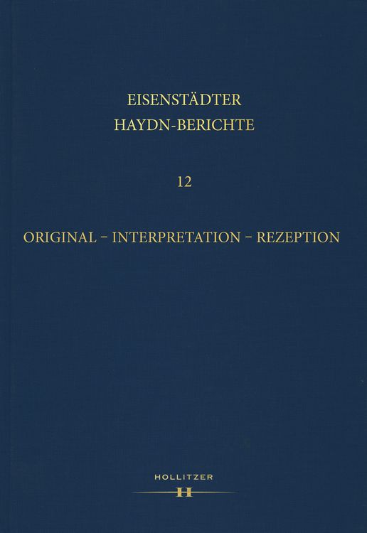 Produktbild: Original - Interpretation - Rezeption