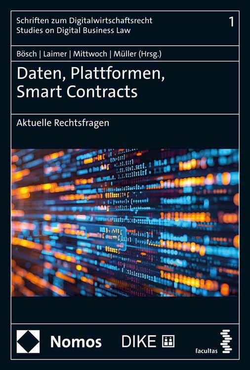 Produktbild: Daten, Plattformen, Smart Contracts