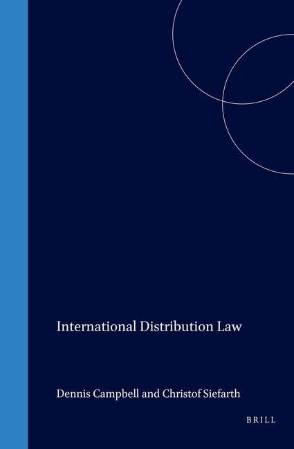 Produktbild: International Distribution Law