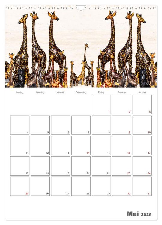 Produktbild: Sansibar - Reiseplaner (Wandkalender 2026 DIN A3 hoch), CALVENDO Monatskalender
