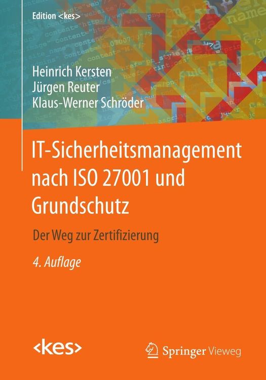 Produktbild: IT-Sicherheitsmanagement nach ISO 27001 und Grundschutz