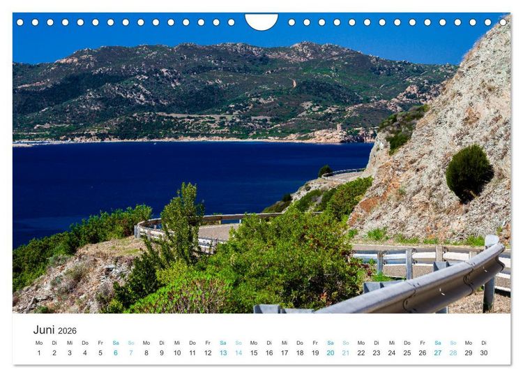 Produktbild: Sardinien - Impressionen Einer Mittelmeerperle (Wandkalender 2026 DIN A4 quer), CALVENDO Monatskalender