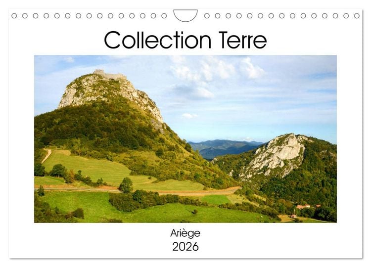 Produktbild: Collection Terre Ari&egrave;ge (Calendrier mural 2026 DIN A4 vertical), CALVENDO calendrier mensuel