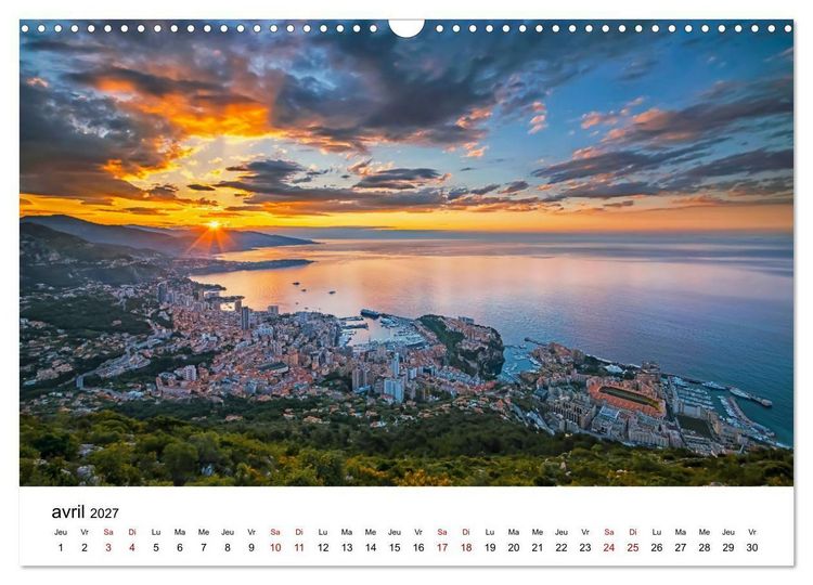 Produktbild: Enivrante C&ocirc;te d'Azur (Calendrier mural 2027 DIN A3 vertical), CALVENDO calendrier mensuel