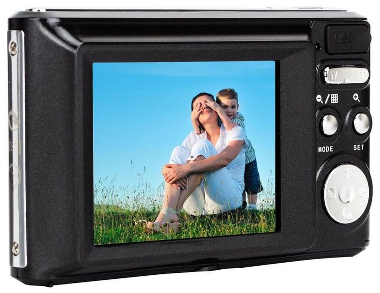 Produktbild: AgfaPhoto DC5200 Digitalkamera 21 Megapixel Opt. Zoom: 0 x Schwarz, Silber Integrierter Akku, mit eingebautem Blitz