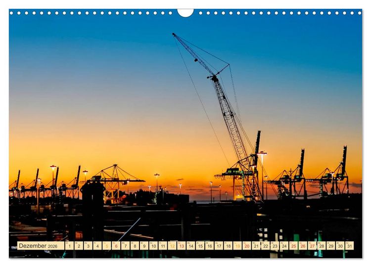 Produktbild: Krane - b&auml;renstarke Arbeitstiere (Wandkalender 2026 DIN A3 quer), CALVENDO Monatskalender