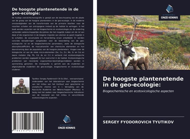 Produktbild: De hoogste plantenetende in de geo-ecologie: