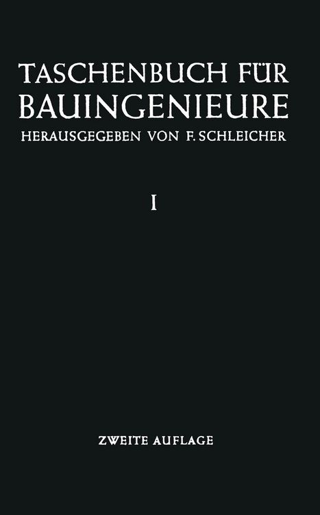 Produktbild: Taschenbuch f&uuml;r Bauingenieure
